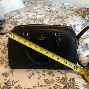 Kate Spade purse Medium size black leather